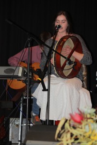 Anna Kirk performing. PHOTO: Katharyn Brine