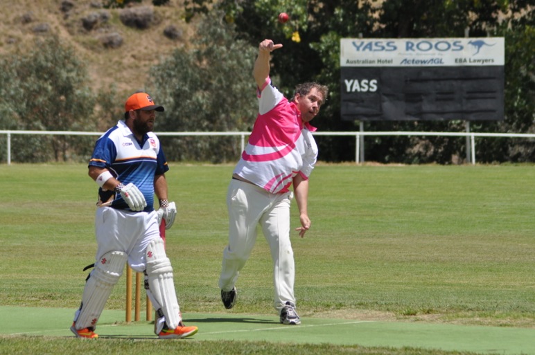 Yass Golf Club Taipans' Bryan Potter took a hatrick in three consecutive balls last weekend.