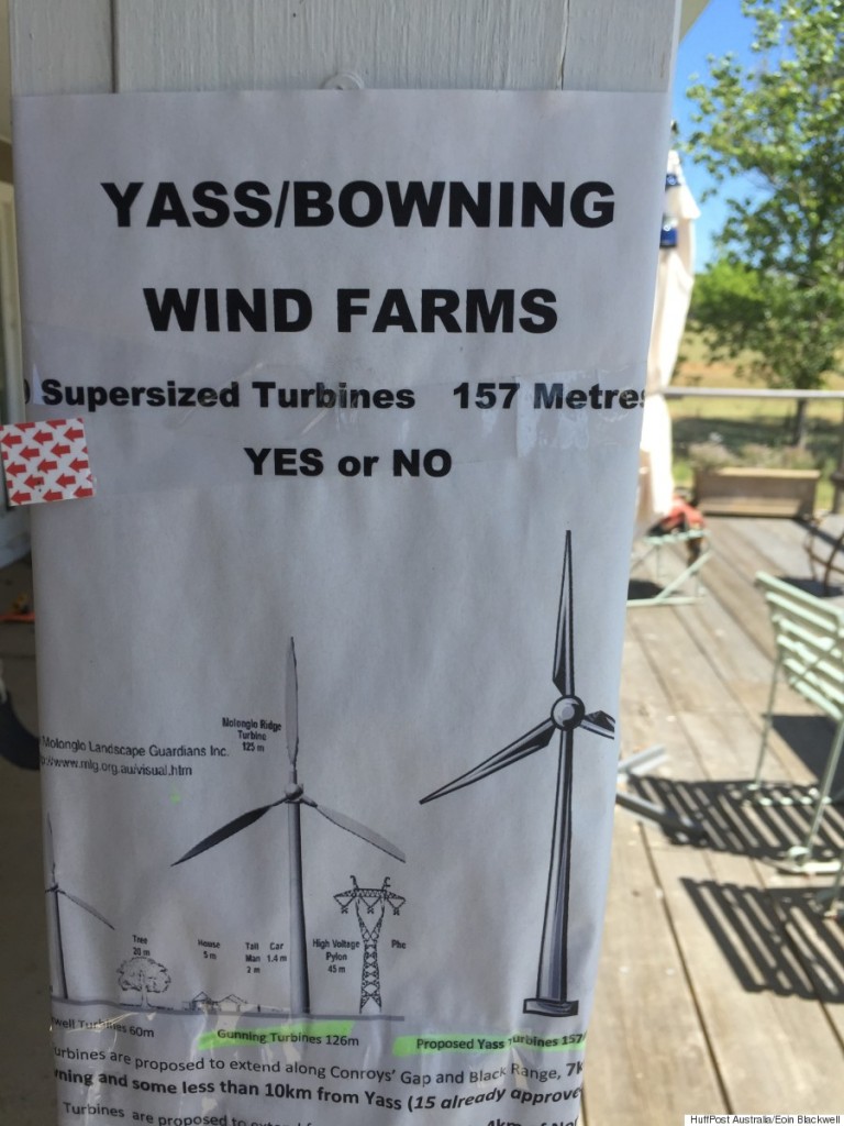 Opponents to the latest project publicly posted their objections throughout Yass and surrounds last year.